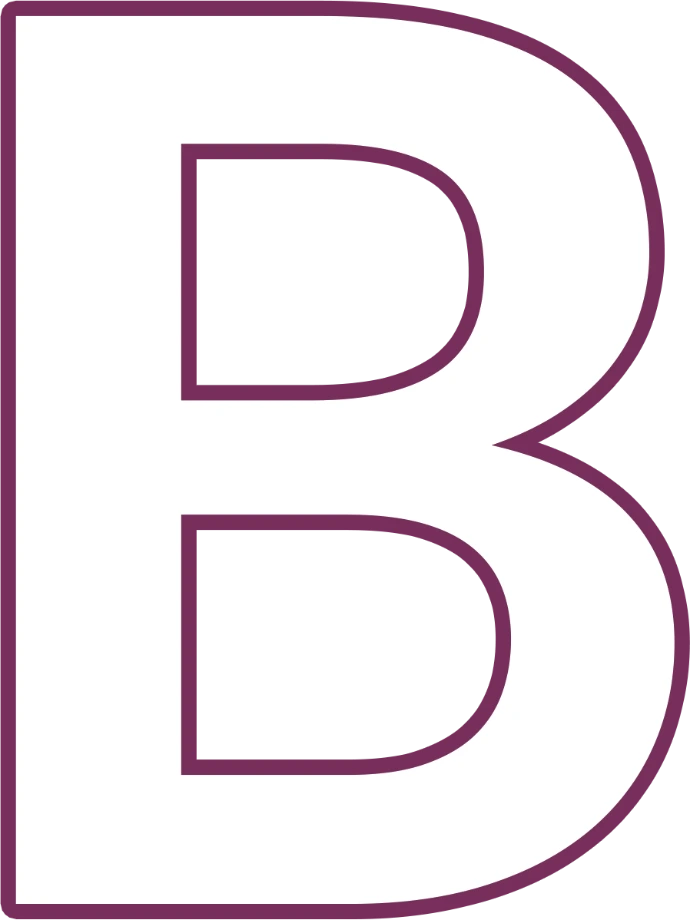 B